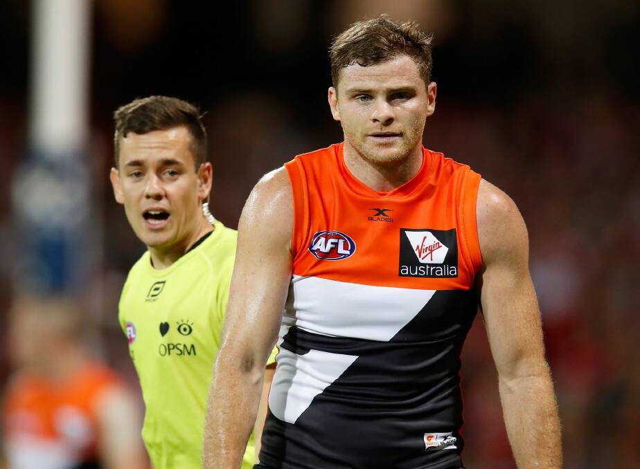 The stats that matter: Giants veteran Heath Shaw joked he had been "best on ground for Mad Monday four times out of 13". Photo: AFL Media/Getty Images