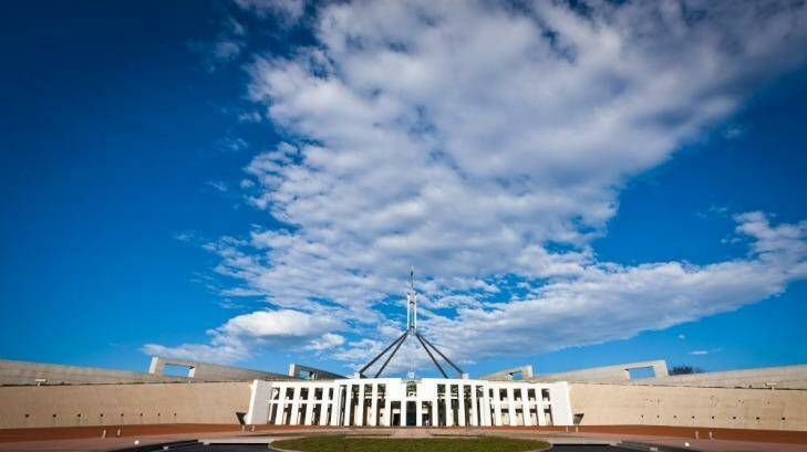 Parliament House in Canberra. Photo: Ian Waldie