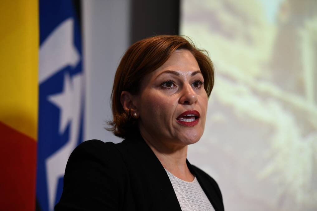 Treasurer Jackie Trad delivers the Mid Year Fiscal and Economic Review. Photo: AAP Image/ Dan Peled