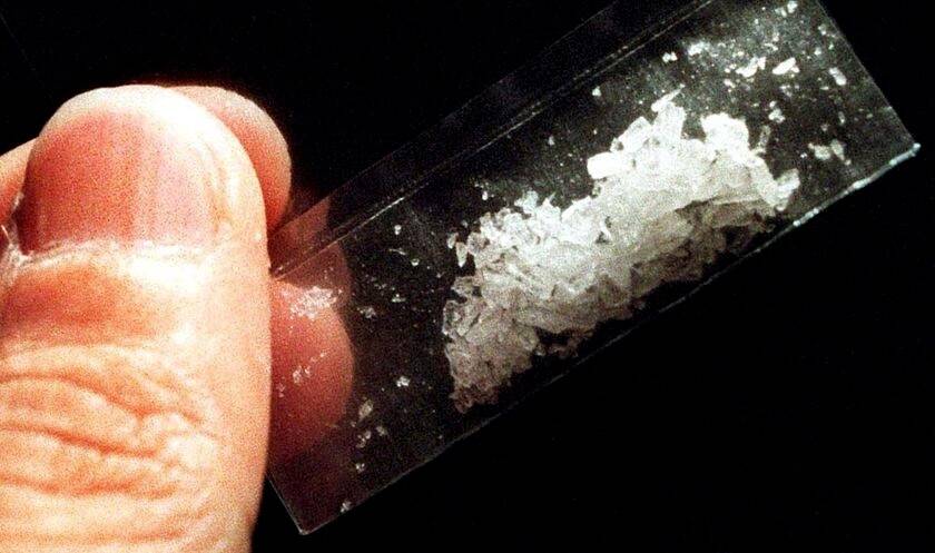 Canberrans took about 22 doses of methylamphetamine per 1000 people each day in August 2018, according to wastewater analysis. Photo: Supplied