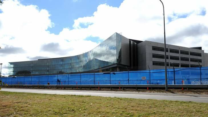 The ASIO site in Russell has been plagued by delays and budget blowouts. Photo: Graham Tidy