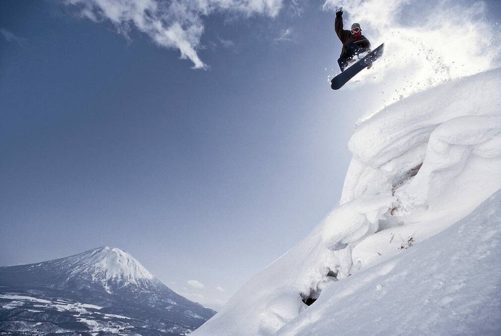 snowboarding, Hokkaido, Japan. Photograph by Getty Images. SHD TRAVEL MAY 13 ASIA SPECIAL REPORT ADVENTURE.  DO NOT ARCHIVE. Photo: ruthduncan@fairfaxmedia.com.au