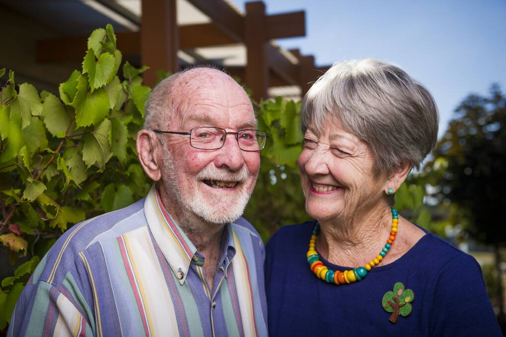 Dawn and Glynn Mckay have been married for 63 years  Photo: Dion Georgopoulos