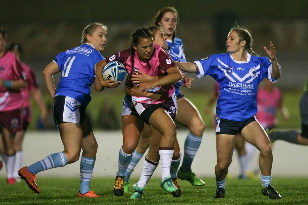 The Raiders will focus on the local women's competition next year and bid for an NRL licence in 2019. Photo: Michael Thompson Photography