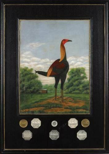 Robert, poultry champion, portrait acquired by the National Museum.