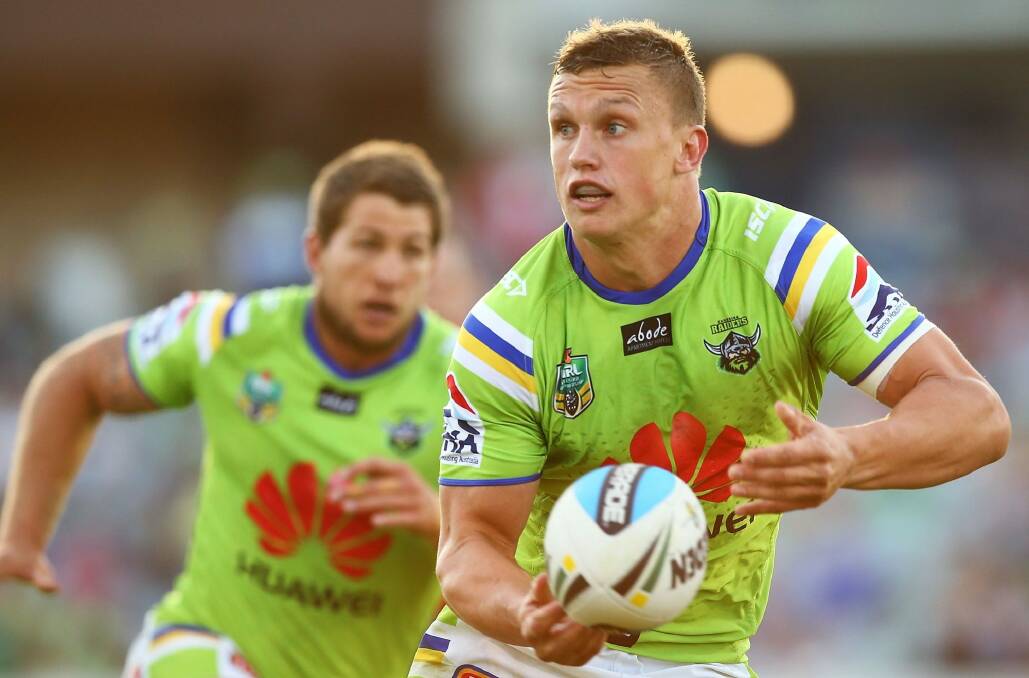 Overlooked: Raiders fullback Jack Wighton was in the mix for the NSW team for the first game of State of Origin.
