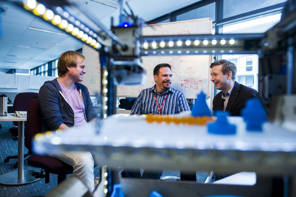 The 3D printing website owners want to boost manufacturing. Photo: Rohan Thomson