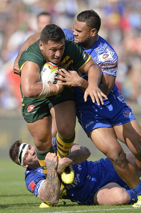 Josh Papalii had his licence suspended for seven months before being pulled over. Photo: Getty Images