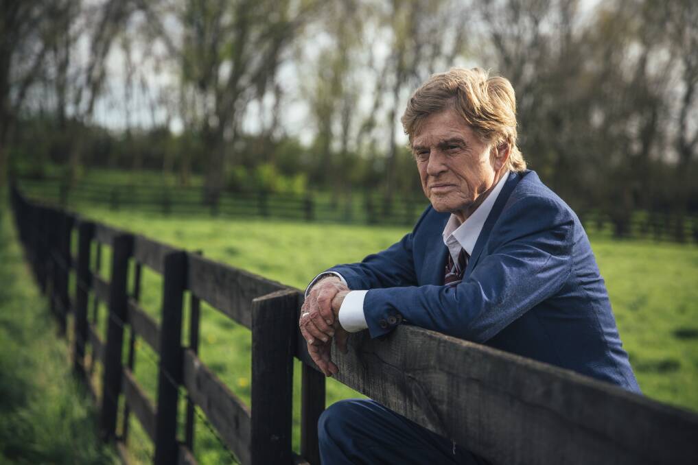 Robert Redford in a scene from <i>The Old Man & the Gun</i>. Photo: AP