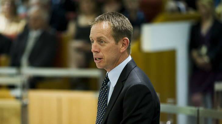 Confident ... Shane Rattenbury believes the Greens can capture an extra 400,000 votes at the next federal election. Photo: Rohan Thomson
