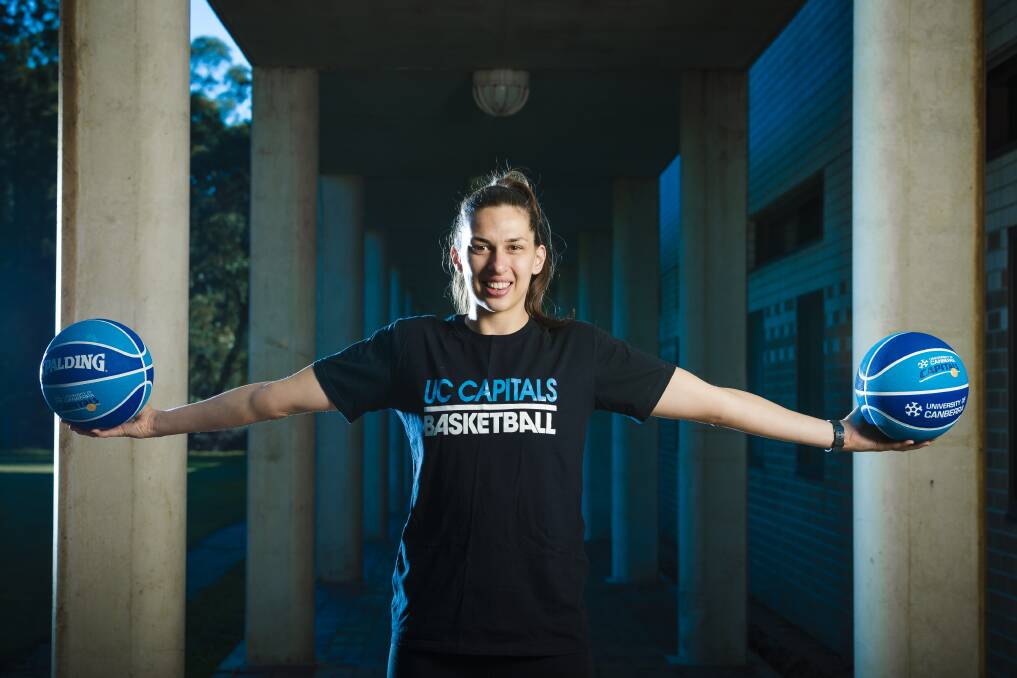 Marianna Tolo is back in Canberra for the WNBL season. Photo: Sitthixay Ditthavong