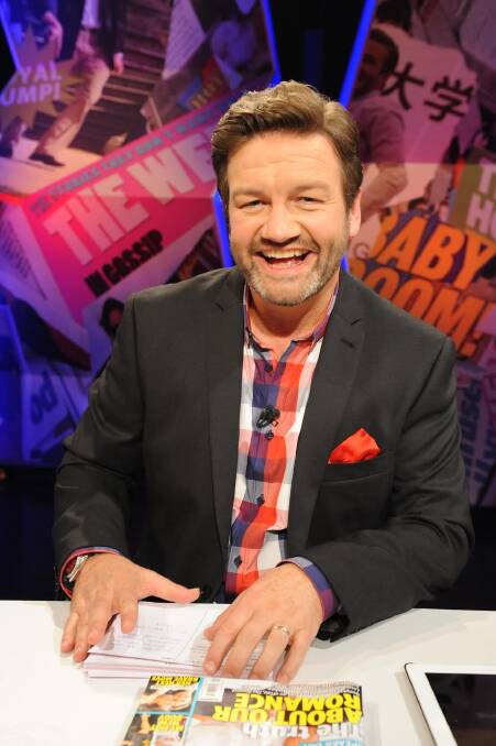 Mooney won plenty of fans with his quick wit and irreverence hosting  Dirty Laundry Live  on ABC-TV. Photo: Supplied