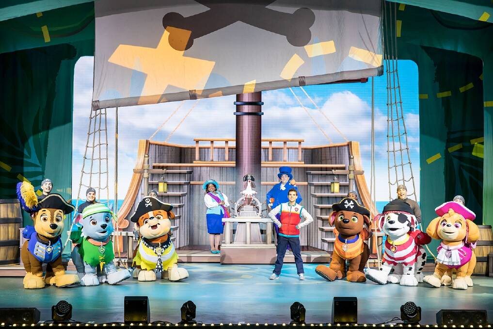 A scene from?PAW Patrol Live! The Great Pirate Adventure Photo: Dan Norman