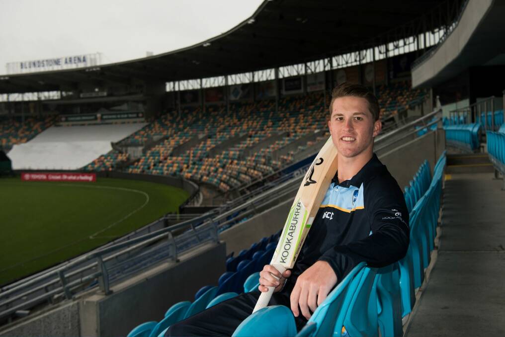 Cricket ACT product Matthew Gilkes is in line for World Cup selection. Photo: Brody Grogan
