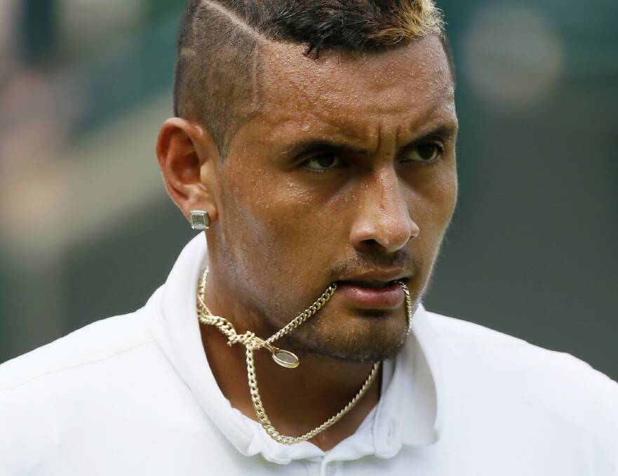 Entertainer: Nick Kyrgios is attracting all sorts of criticisms. Photo: reuters