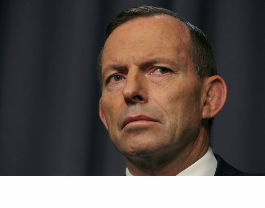Tony Abbott will recontest his seat of Warringah. But should he? Photo: Alex Ellinghausen
