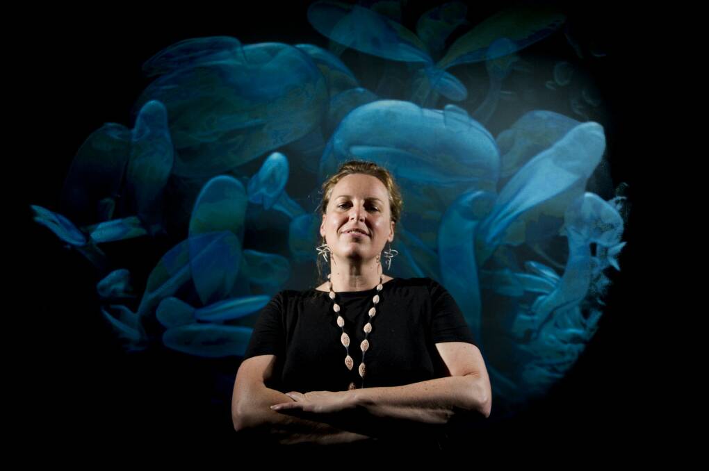 Erica Seccombe uses X-rays to produces 3D images. Her aim is to show how science and art can be combined. Photo: Jay Cronan