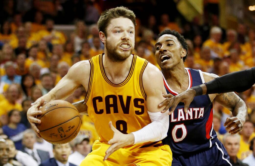 Matthew Dellavedova says he has loved every minute of the play-offs and knows he has to keep his focus. Photo: Getty Images