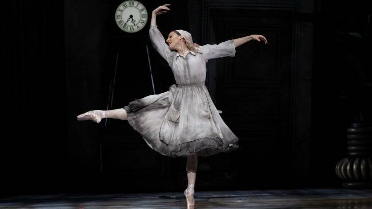 Mesmerising: Leanne Stojmenov as Cinderella, for which she won the award for Outstanding Performance by a Female Dancer. Photo: Jeff Busby