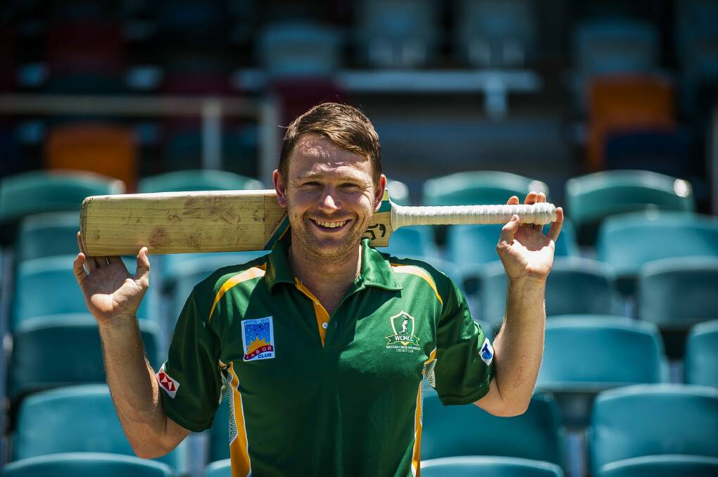 Experienced: Former WA and Tasmania batsman John Rogers will make his return for the ACT Comets on Monday. Photo: Elesa Kurtz