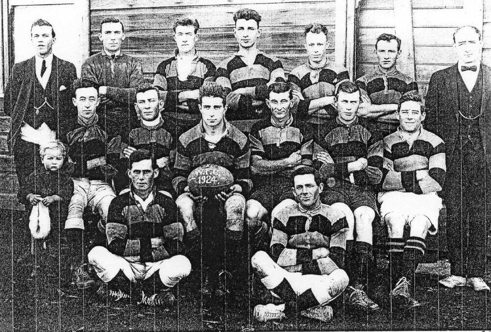 A mystery local football team of 1924.