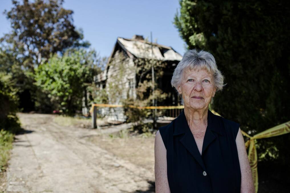 Irene Bateup, the granddaughter of William Cantle's son, has childhood memories of the cottage. Photo: Jamila Toderas