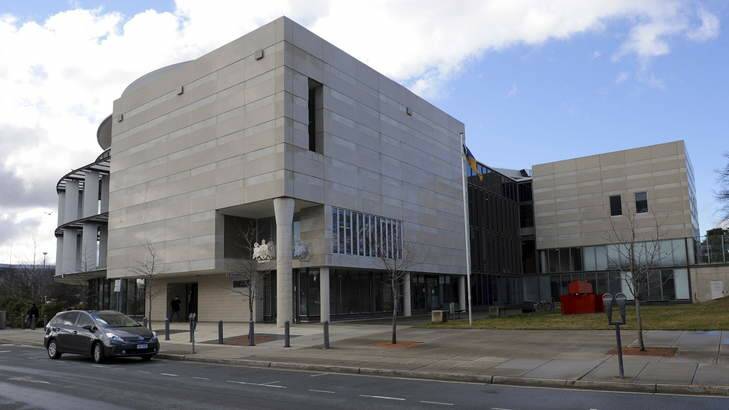 The ACT Magistrates Court. Photo: Graham Tidy