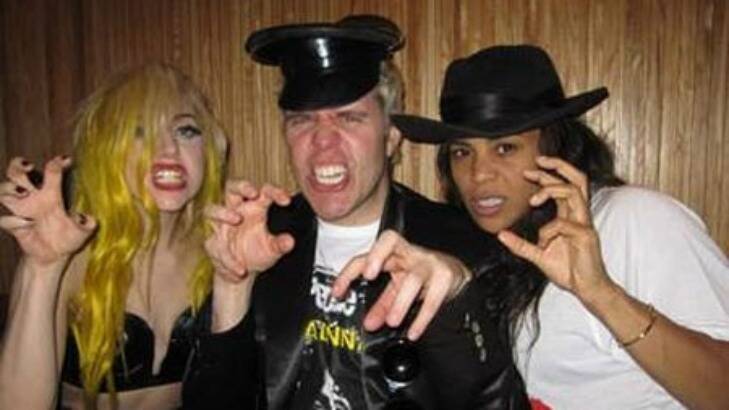 Lady Gaga and gossip blogger Perez Hilton in happier times. Photo: perezhilton.com