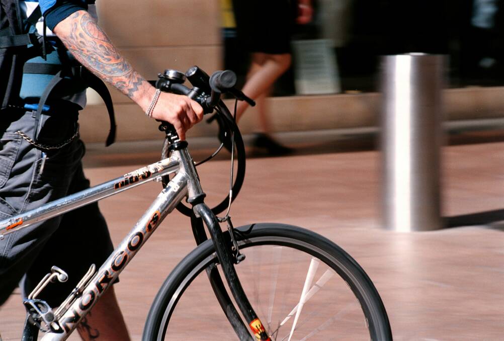 The number of cyclists riding to Civic for work may have plateaued. Photo: Louie Douvis