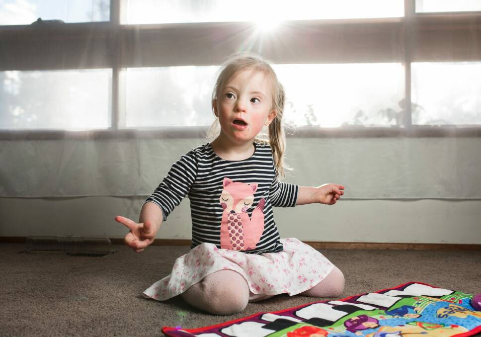 Three-year-old Olivia Ross. Photo: Jamila Toderas