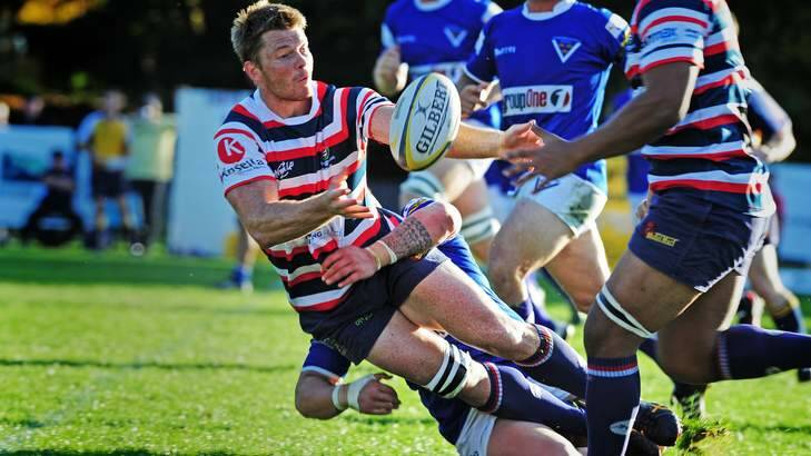 Brumby Clyde Rathbone plays for Easts. Photo: Katheirne Griffiths