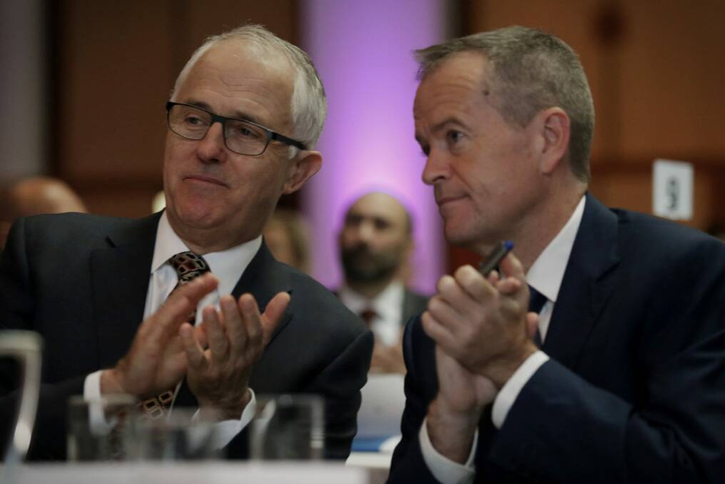 Little to enthuse voters: Malcolm Turnbull and Bill Shorten. Photo: Andrew Meares