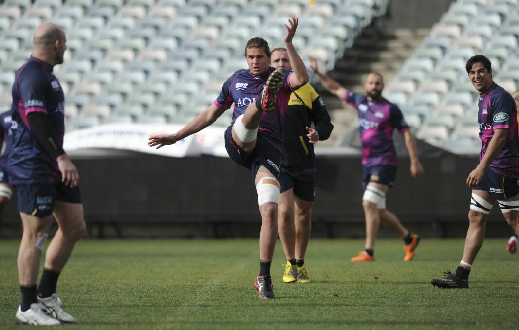 Ben Hyne will make his Super Rugby debut on Friday night. Photo: Graham Tidy
