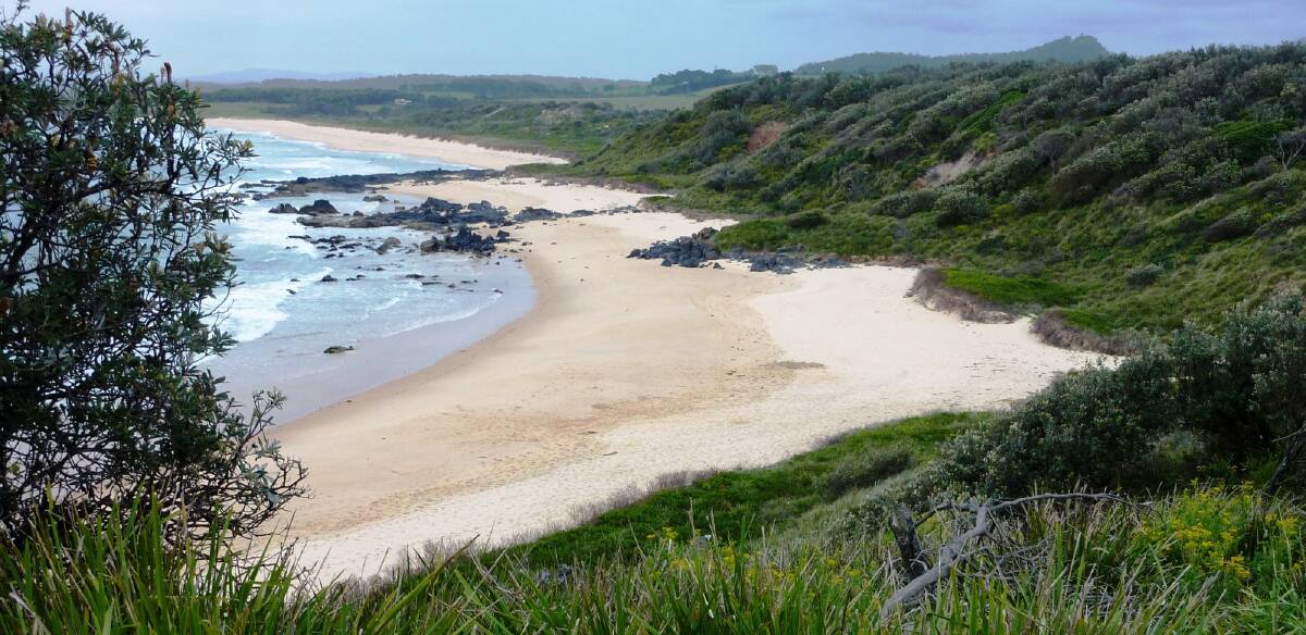 One reader's vote for best beach on the south coast: 1080 beach near Narooma. Photo: Tim the Yowie Man