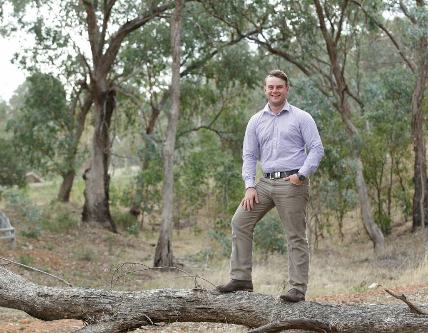Canberra's Joshua Gilbert has been named the Australian Geographic Society Young Conservationist of the Year. Photo: Supplied