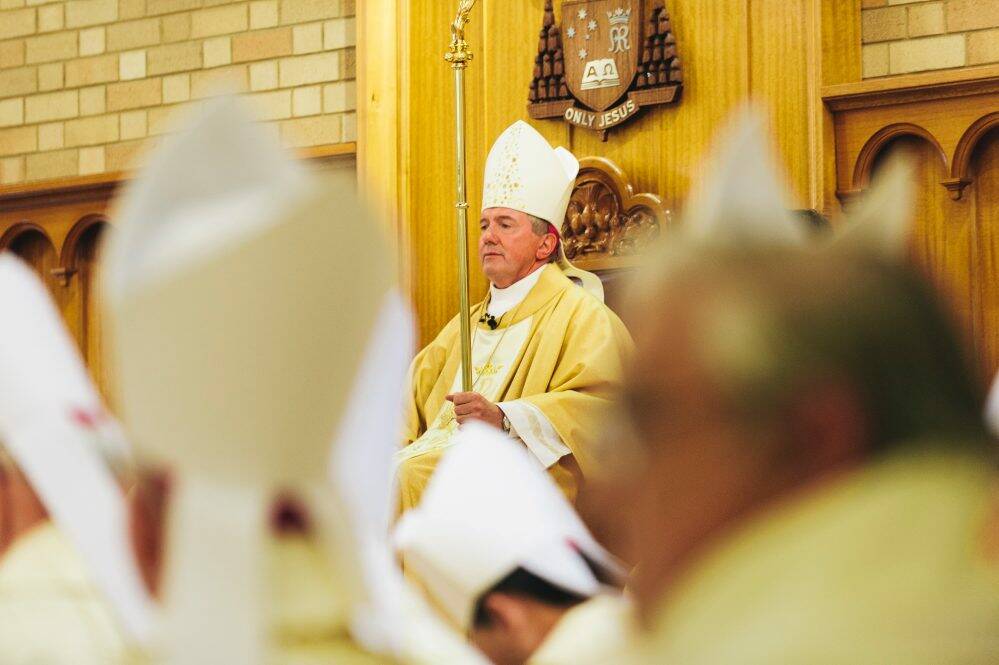 Catholic Archbishop Christopher Prowse has warned parishioners to brace themselves for "horrendous stories" of child sexual abuse when the royal commission visits Canberra. Photo: Rohan Thomson