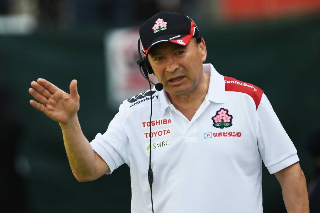 Poised: Eddie Jones is firming as the next England coach.  Photo: Getty Images