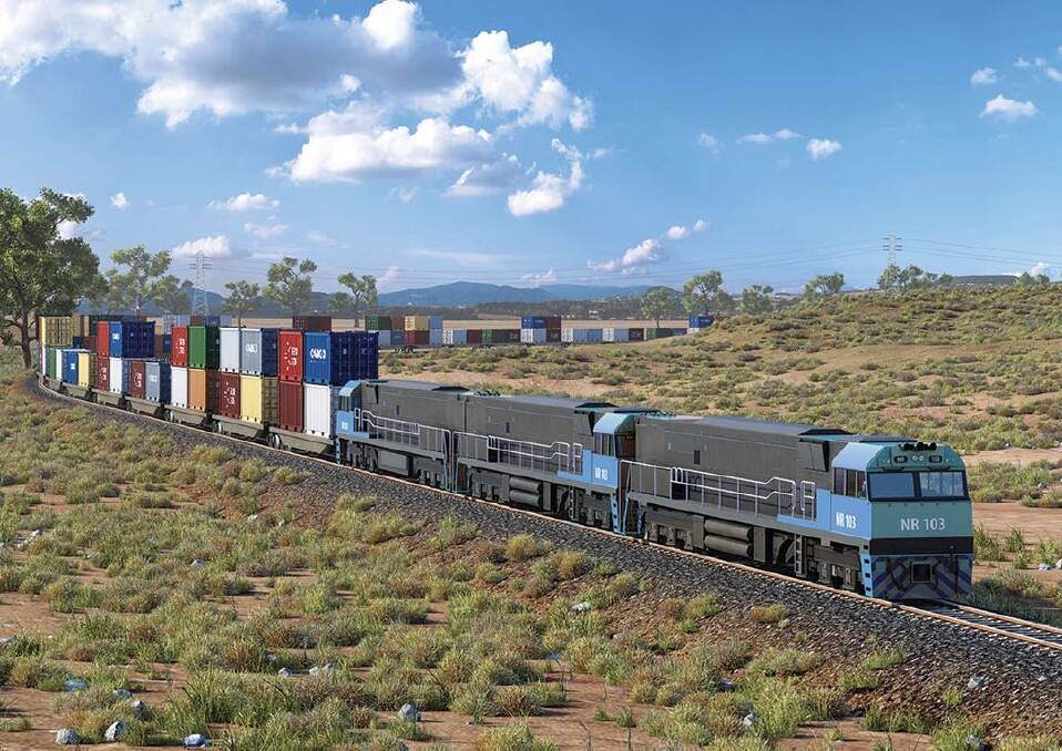 Paying for infrastucture like an inland rail has productivity benefits that last generations. Photo: Supplied