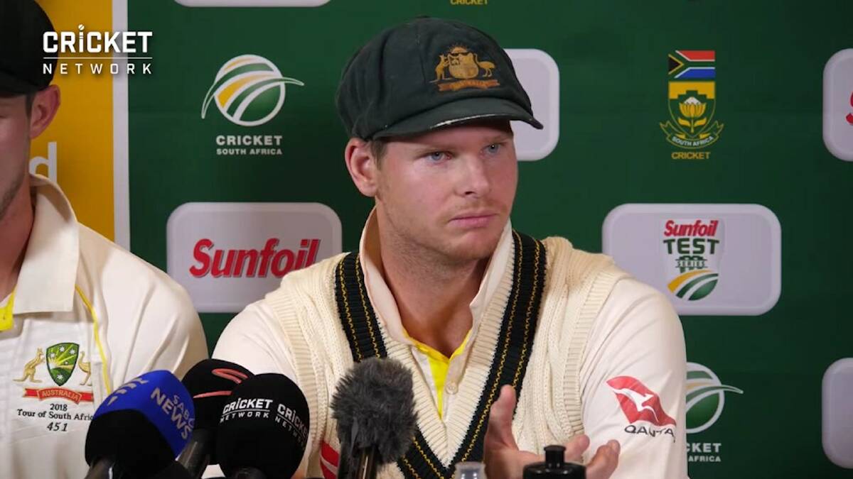 Steve Smith: what would your mother say? Photo: Supplied