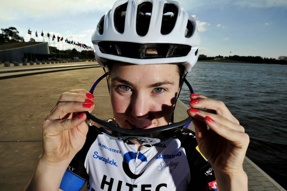 Canberra's Chloe Hosking. Photo: Jay Cronan