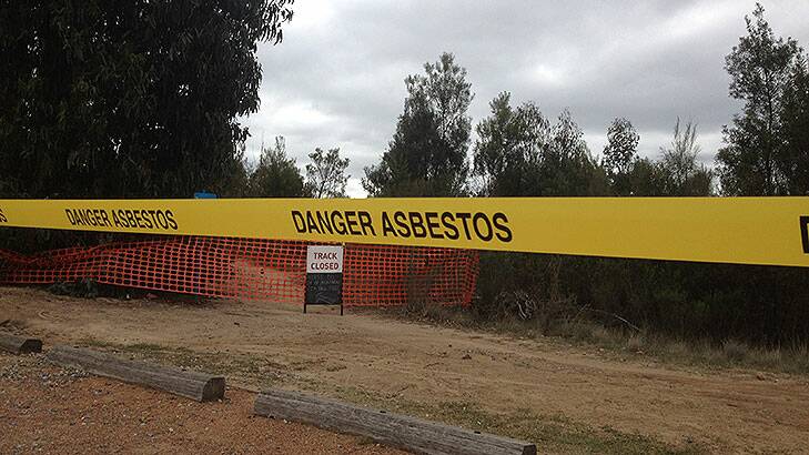 Popular track closed after asbestos find at Stromlo.