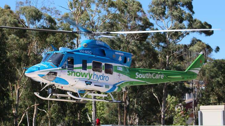 The Snowy Hydro helicopter. Photo: Supplied