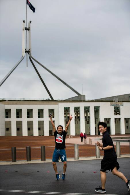 The Canberra Times Fun Run. Photo: Jamila Toderas