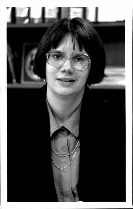 Hilary Penfold - First Female Commonwealth First Parliamentary Counsel. January 1, 1993. Photo: Fairfax Media