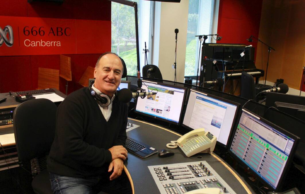 666 ABC Canberra breakfast host Philip Clark finishes up on Friday. Photo: Supplied