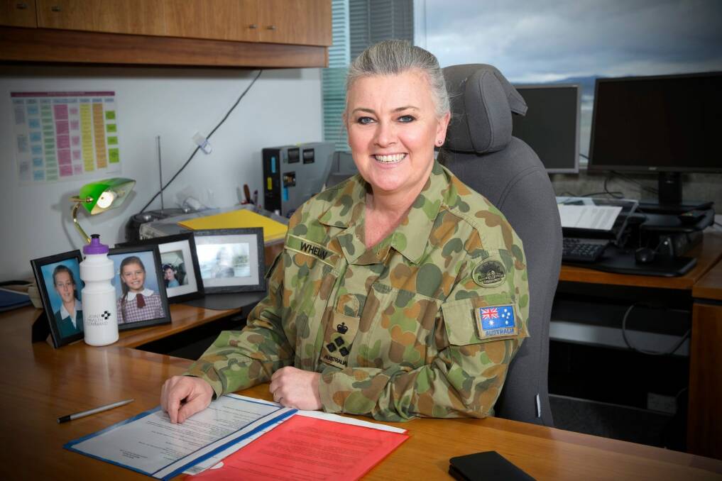 The 2015 Telstra ACT Business Woman of the Year winner
Brigadier Georgeina Whelan, director-general, Garrison Health Operations, Joint Health Command for the Australian Department of Defence Photo: Supplied