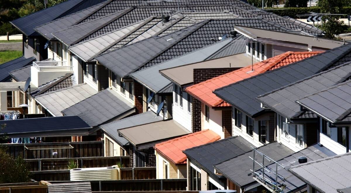 Canberra property prices dipped slightly in March, figured published on Monday show  Photo: Rob Homer
