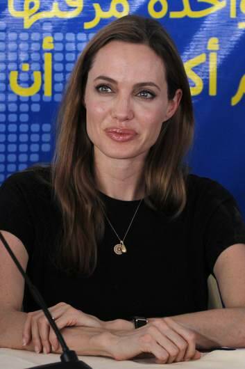 Actress Angelina Jolie. Photo: Muhammad Hamed