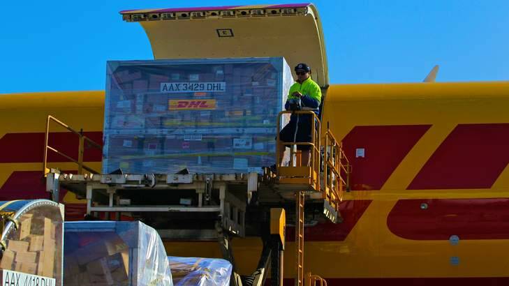 Canberra airport wants to take over more overnight freight shipping from Sydney. Photo: Marco Del Grande
