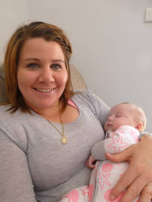 Karinya House client Shahn said before her daughter Ruby-Rose was born her life had no direction. Photo: Supplied